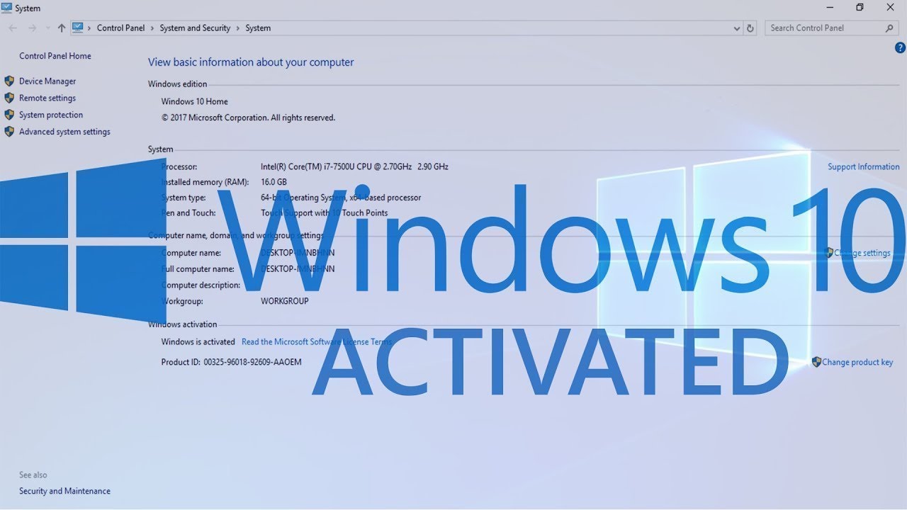 windows 10 pro activation key 64 bit